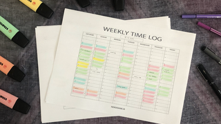 آموزش برنامه ریزی هفتگی ساعتی (WEEKLY TIME LOG)