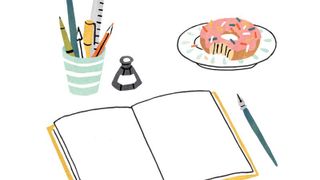 ایده درست کردن بولت ژورنال مینیمال در دفتر خط دار