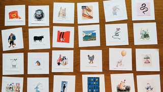 چطور برای جعبه لایتنر فلش کارت تصویری درست کنیم؟