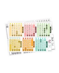 تقویم ۱۴۰۴ (ردیابهای هفتگی)